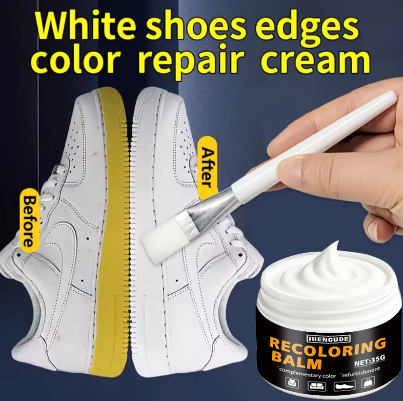 Sneaker Care Products - Yeni Beyaz Ayakkabı Kenarı Onarım Kremi