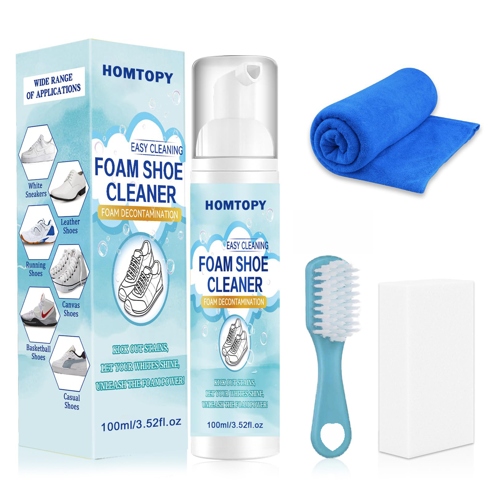 Sneaker Care Products - Ayakkabı Temizleme Seti,Spor ayakkabı temizleyici,Kir ve