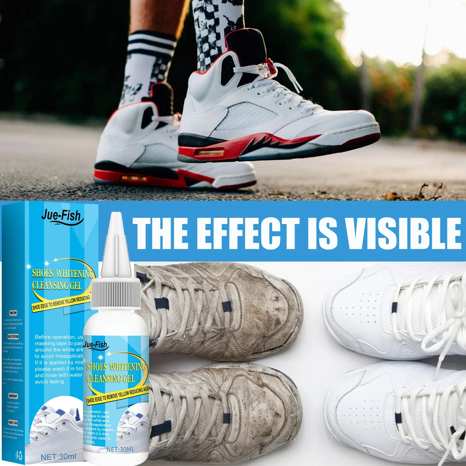 Beyaz ayakkabı temizleme jeli  - Sneaker Care Products incelemesi ve fiyatı